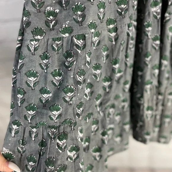 Modern Soul Green Floral Mini Dress - Picture 10 of 12